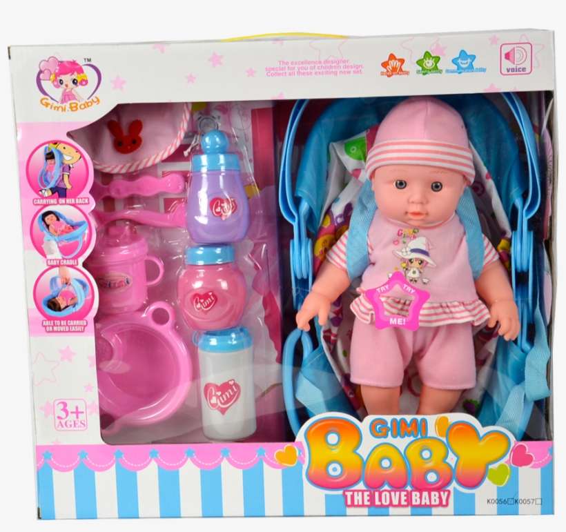 850922 Baby Doll - Doll, transparent png download