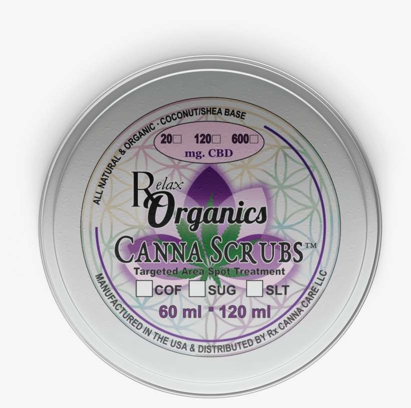 Home / Relax Organics ™ / Canna Scrubs™ - Eye Shadow, transparent png download