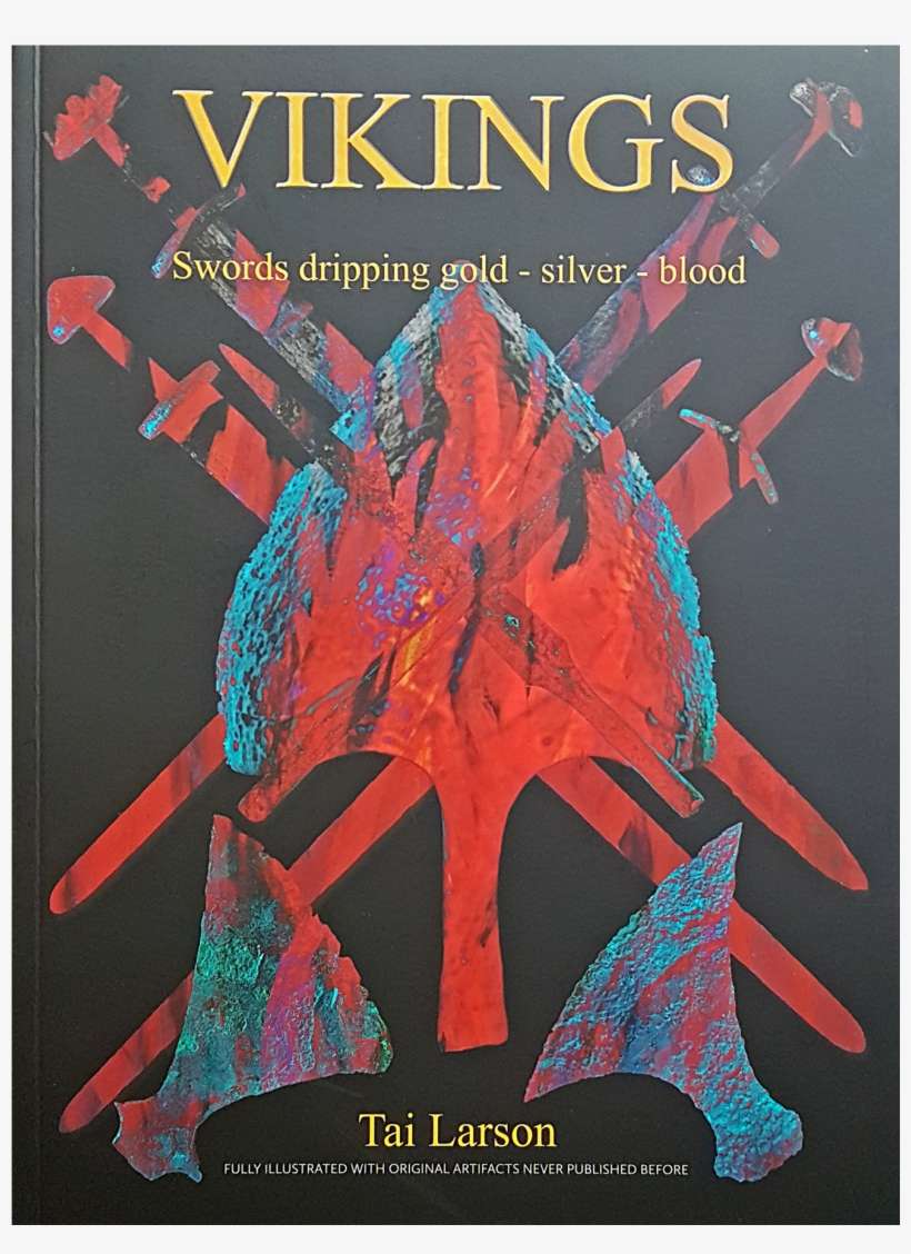 Vikings Swords Dripping Gold Silver Blood Book The - Poster, transparent png download