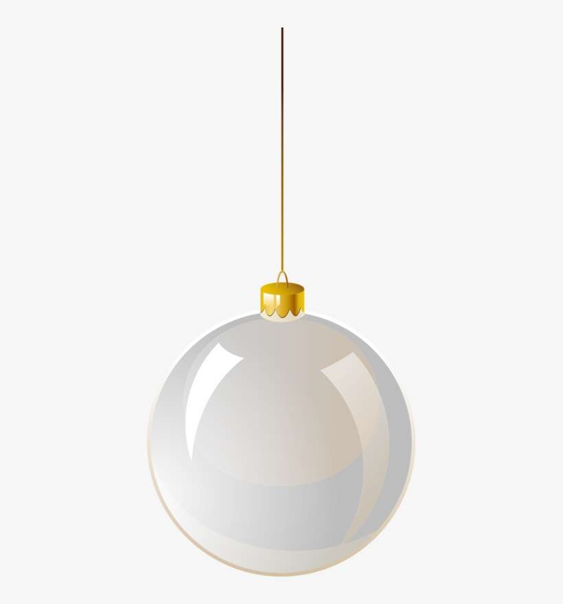 Ball Light Material Fixture Yellow Christmas Clipart - Lampshade, transparent png download