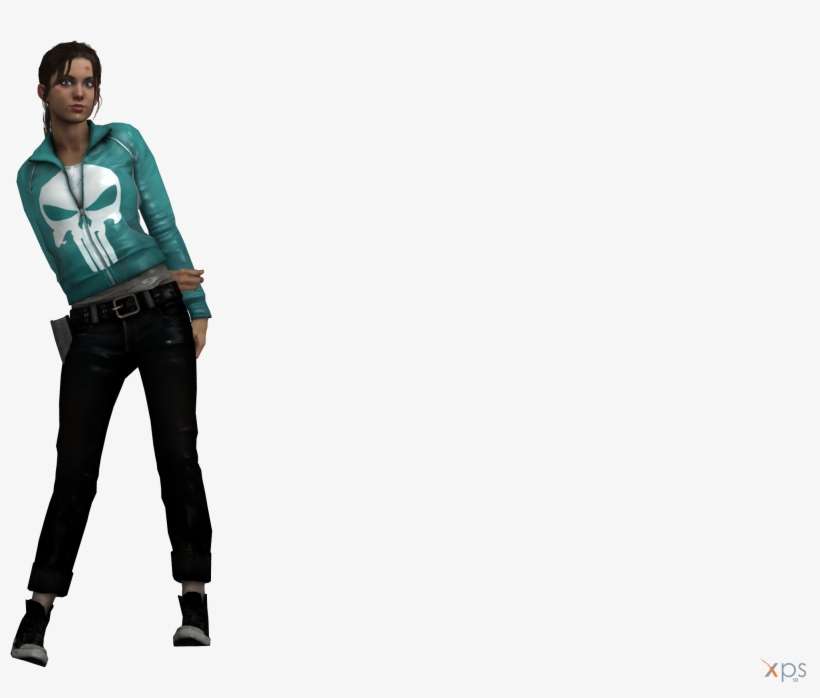 Left 4 Dead Zoey Images Crazy Gallery, transparent png download