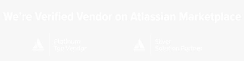 Atlassian Platinum Top Vendor - Tiff Logo White, transparent png download