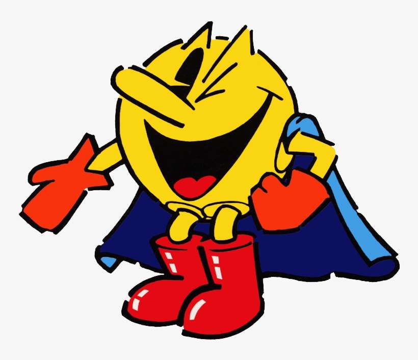 Png - Super Pac Man Artwork, transparent png download