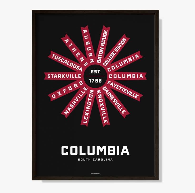 Columbiasc Pinwheel Framed V=1472851369 - Graphic Design, transparent png download