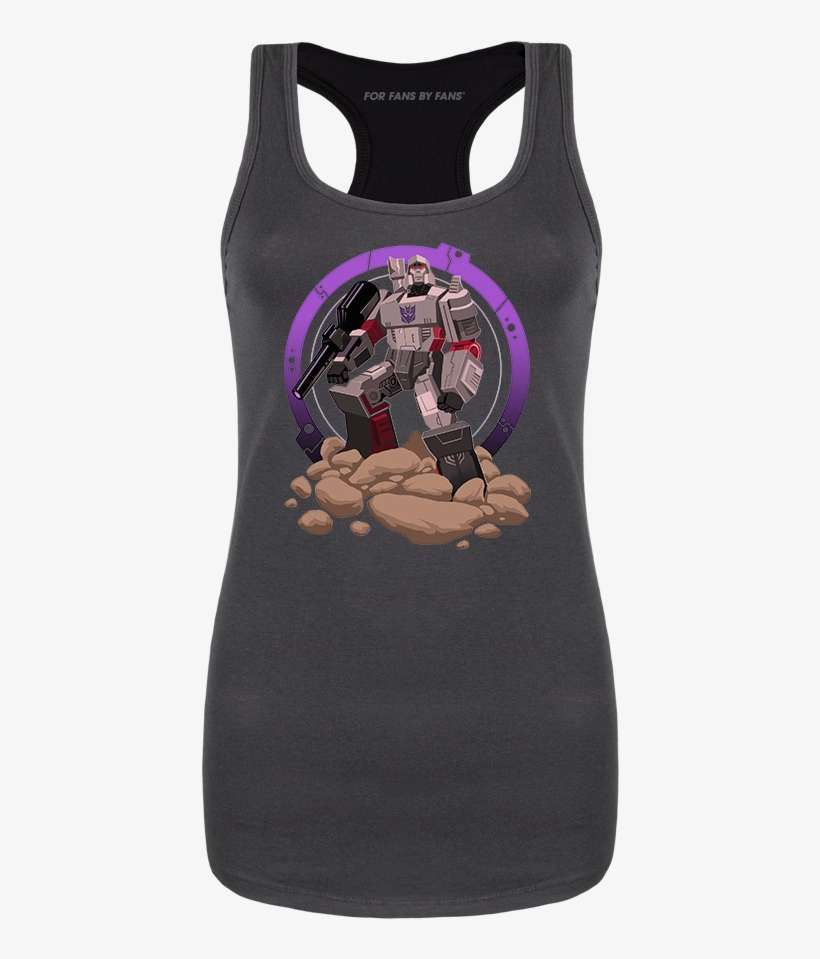 Megatron Target Women's Tank Top - Active Tank, transparent png download