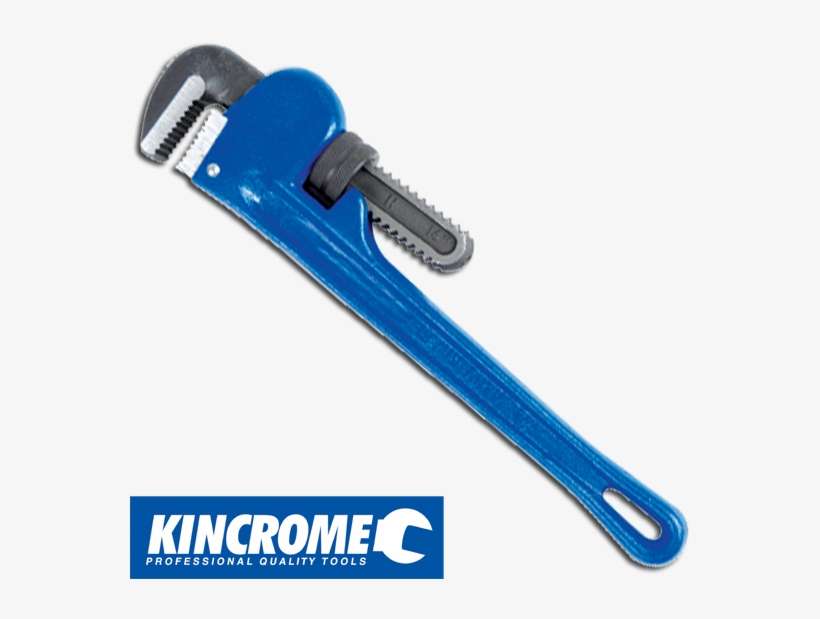 12″ Adjustable Pipe Wrench 300mm, Kincrome - Zipper, transparent png download