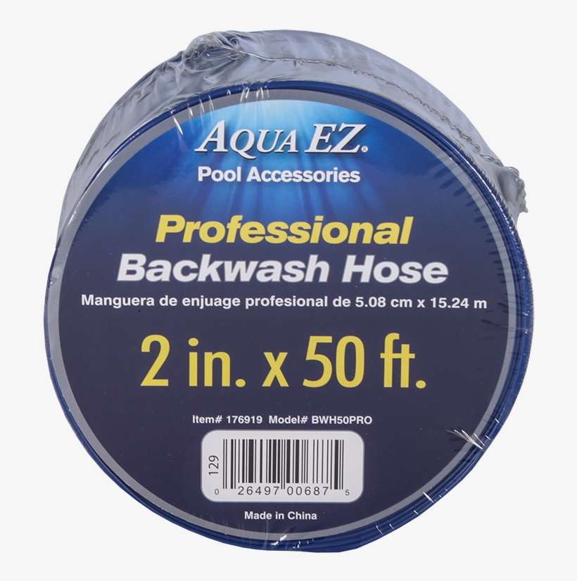 Professional 2 In X 50 Ft Heavy Duty Backwash Hose - Wire, transparent png download