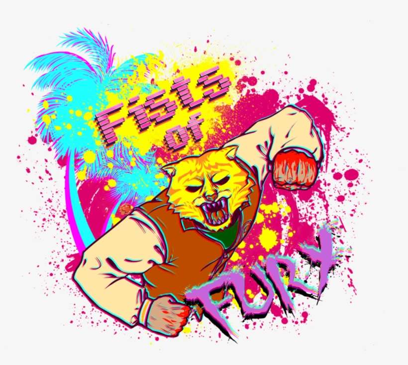 Fists Of Fury By Cat-rage - Fists Of Fury Hotline, transparent png download