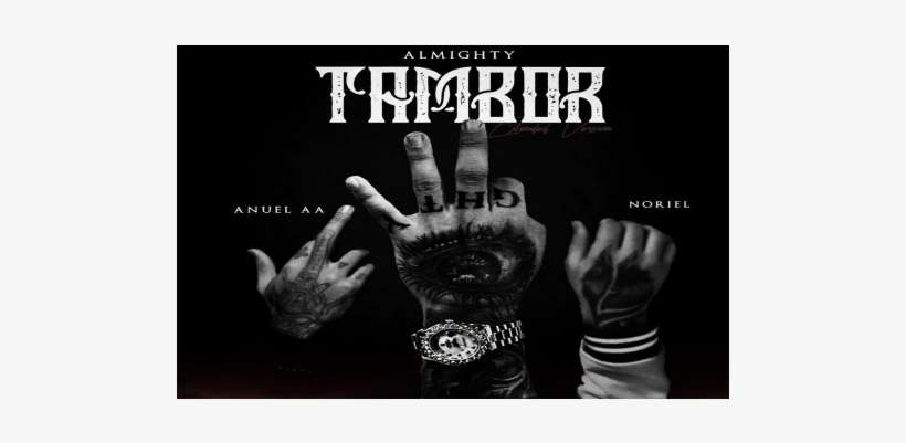 Almighty X Anuel Aa X Noriel - Poster, transparent png download