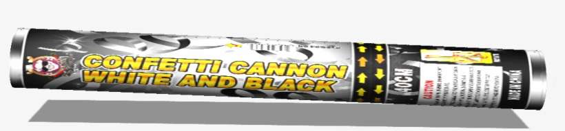 Fireworks Video Of Confetti Cannon Black And White - Missile, transparent png download