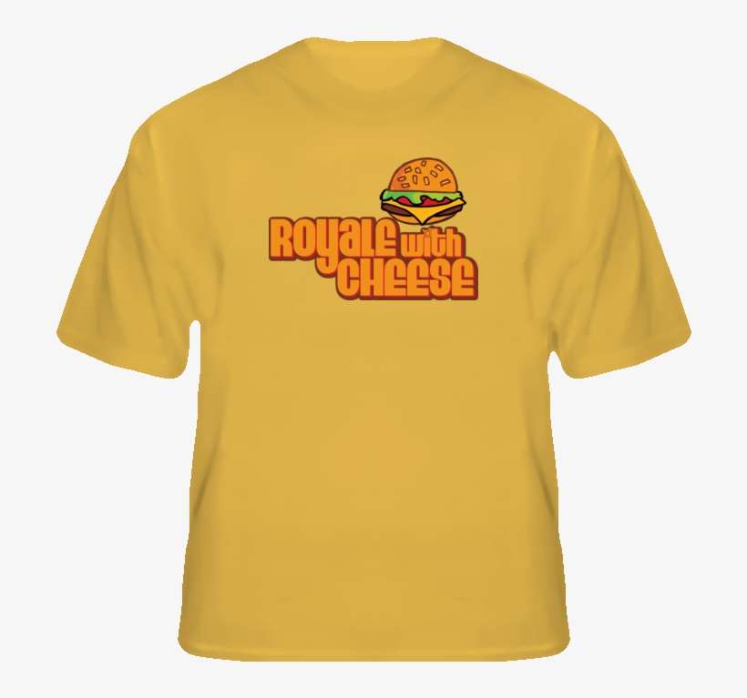 1002182 - Royale With Cheese Shirt, transparent png download