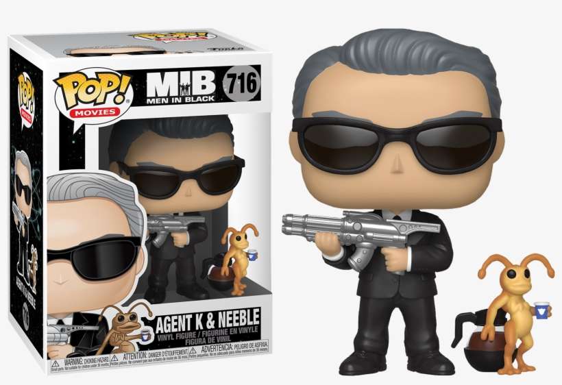 Vinyl Figure - Men In Black Pop, transparent png download