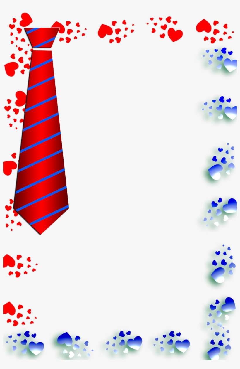 Necktie Napkin Fold - Molduras Para Fotos Papai Png, transparent png download