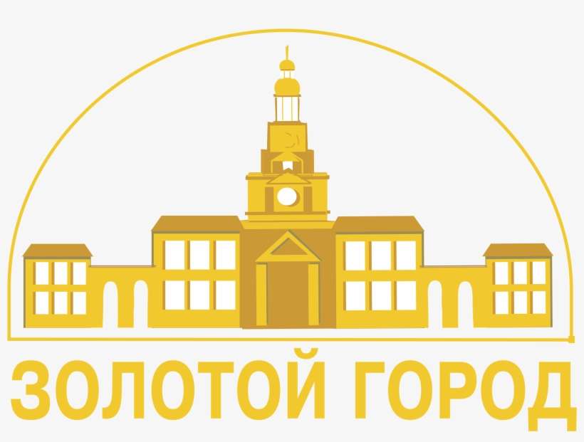 Gold Town Logo Png Transparent - Town, transparent png download