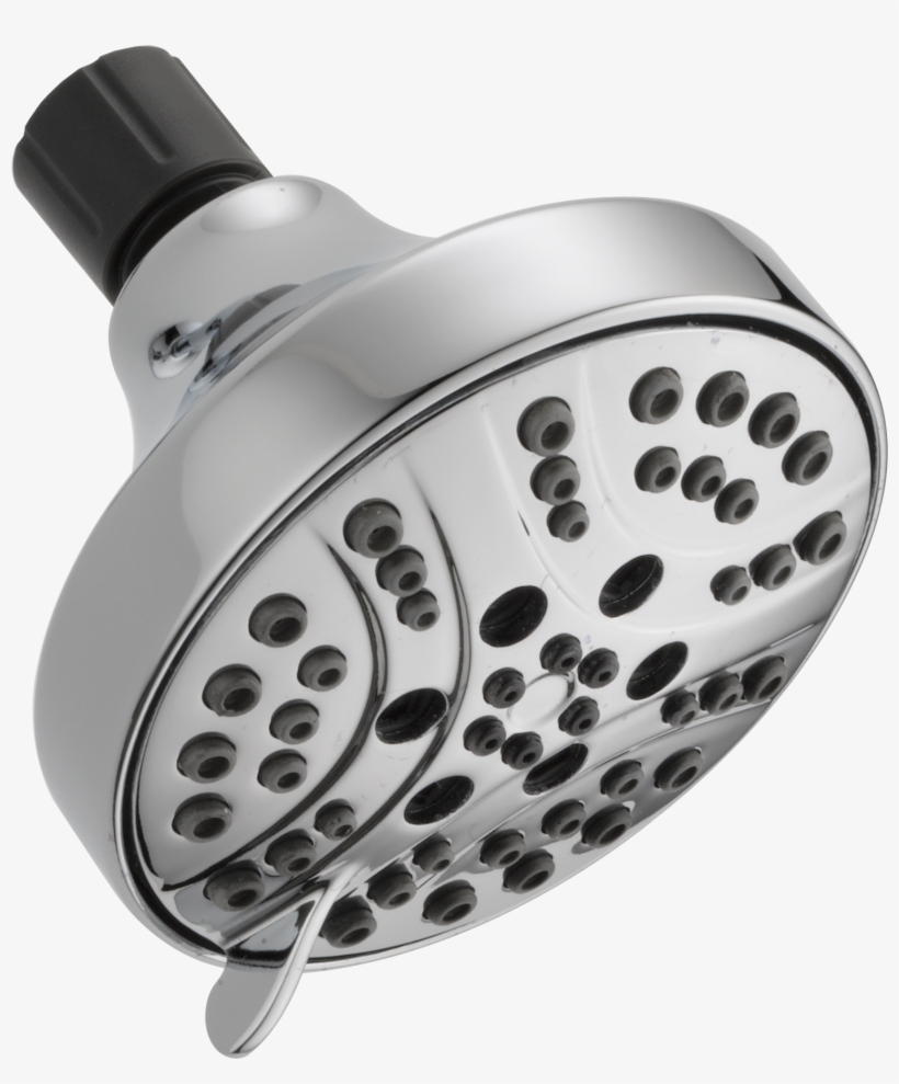 Peerless 5 Spray Water Amplfying Shower Head Shower Head PNG Image