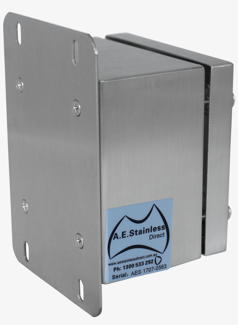 316 Stainless Steel Push Button Station 1 Hole Rear - Cupboard, transparent png download