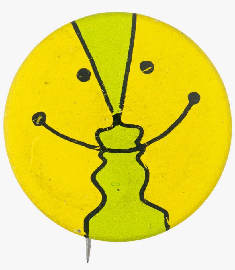 Yellow And Green Smiley Smileys Button Museum - Circle, transparent png download