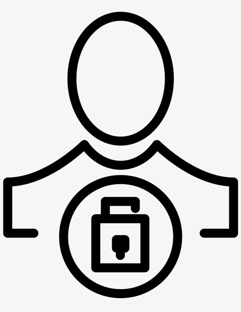 Person Security Symbol Comments - Seguridad De Una Persona, transparent png download