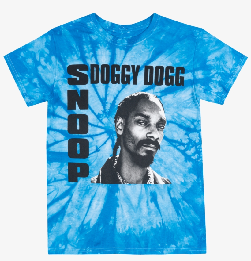 Snoop Doggy Dog Tie Dye T-shirt Mens Hip Hop Rapper - Active Shirt, transparent png download