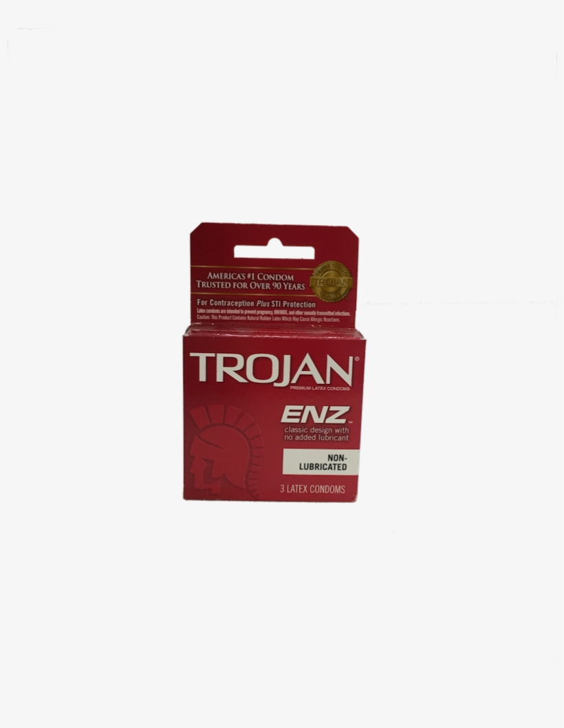 Trojan Enz Condoms - Trojan Condoms, transparent png download
