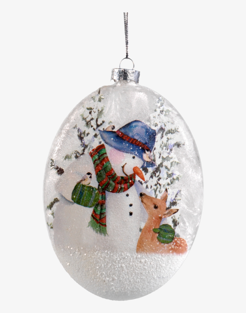 "the Snowman And His Friends\ - Christmas Ornament, transparent png download