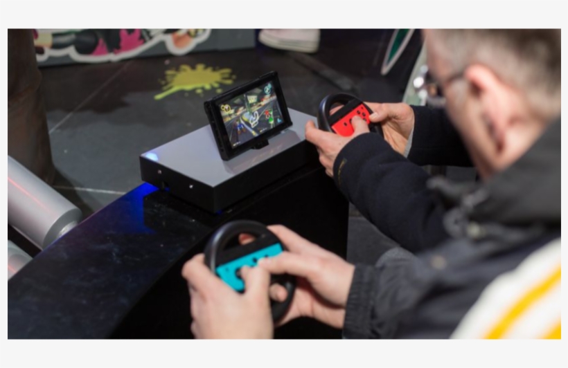 Numskull Nintendo Switch Joy-con Controller Wheel Adaptor - Nintendo Switch Juego De Carreras, transparent png download