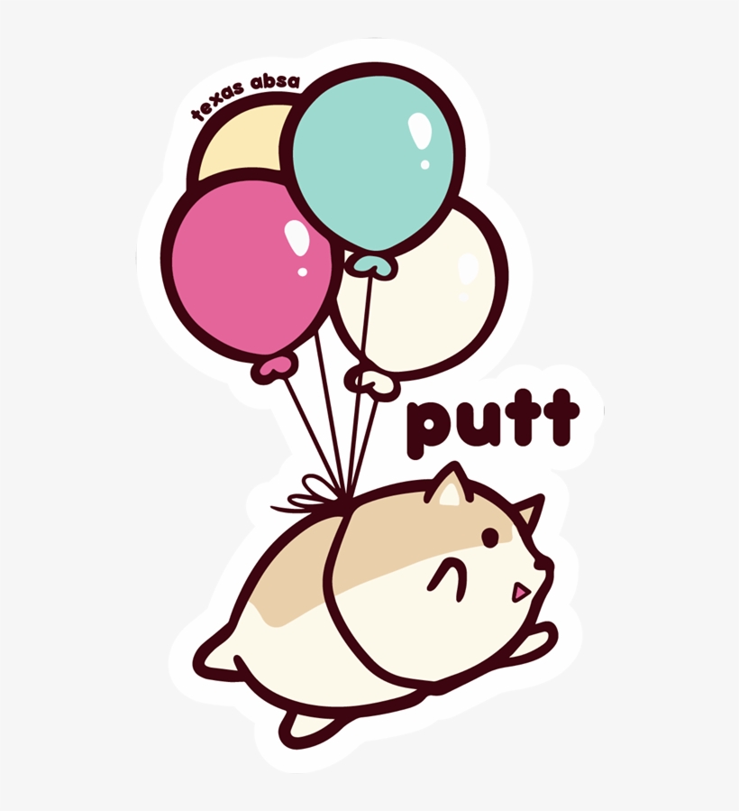 Magical Putt The Corgi Sticker, transparent png download