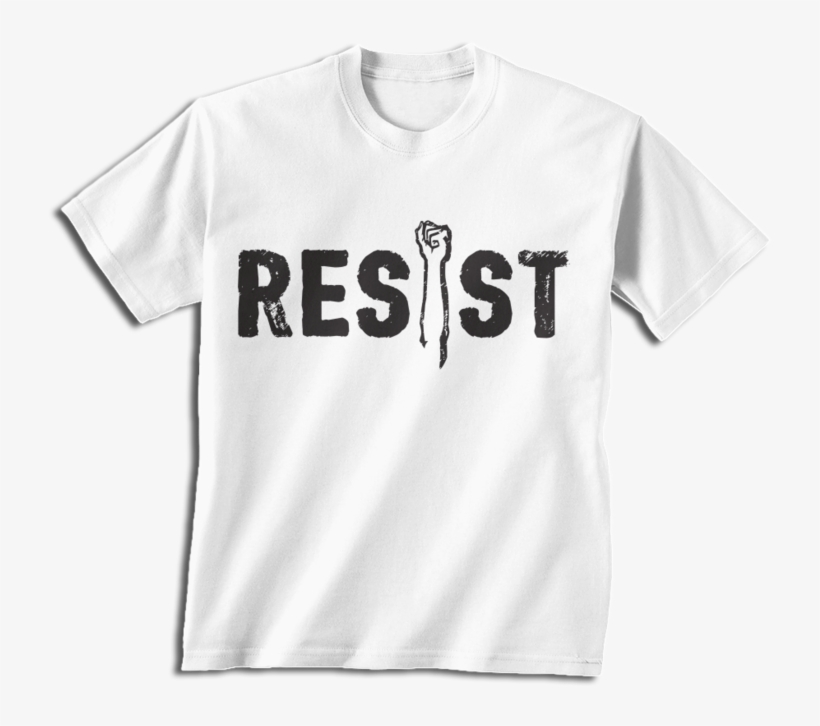 Anti Trump Power Fist T-shirt - Active Shirt, transparent png download