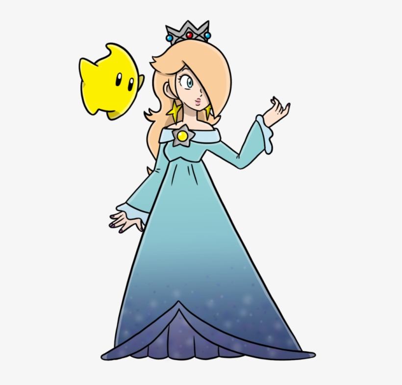 Rosalina Mario Kart - Rosalina Mario Party Star Rush, transparent png download