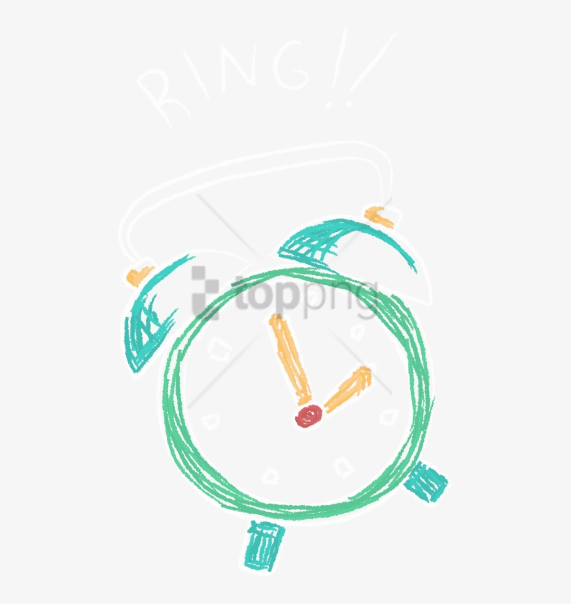 Free Png Clock Chalk Png Image With Transparent Background - Chalk Clock Png, transparent png download