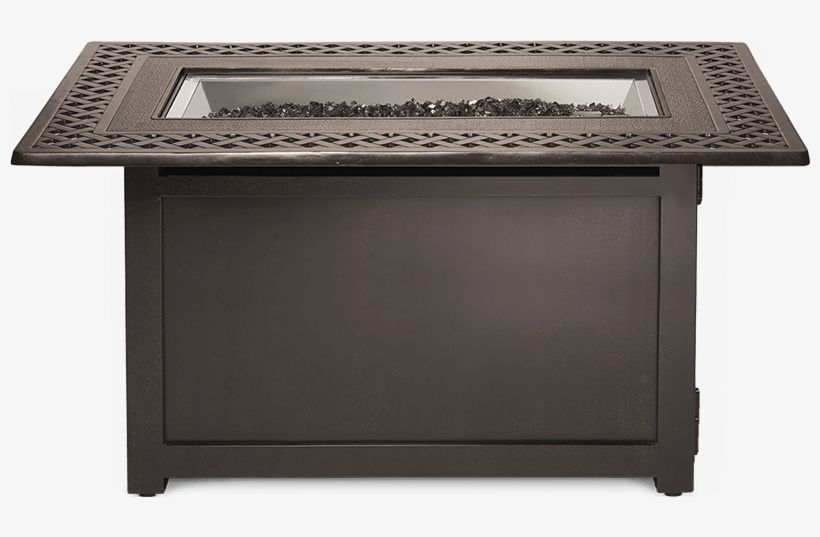 Victorian Rectangle Patioflame® Table - Flash Photography, transparent png download