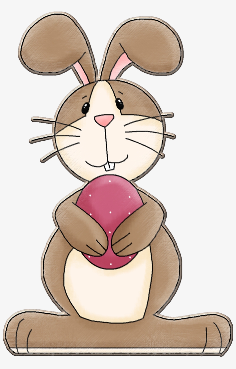 Coelhos Da Páscoa Formato Png - Easter Bunny Clip Art, transparent png download