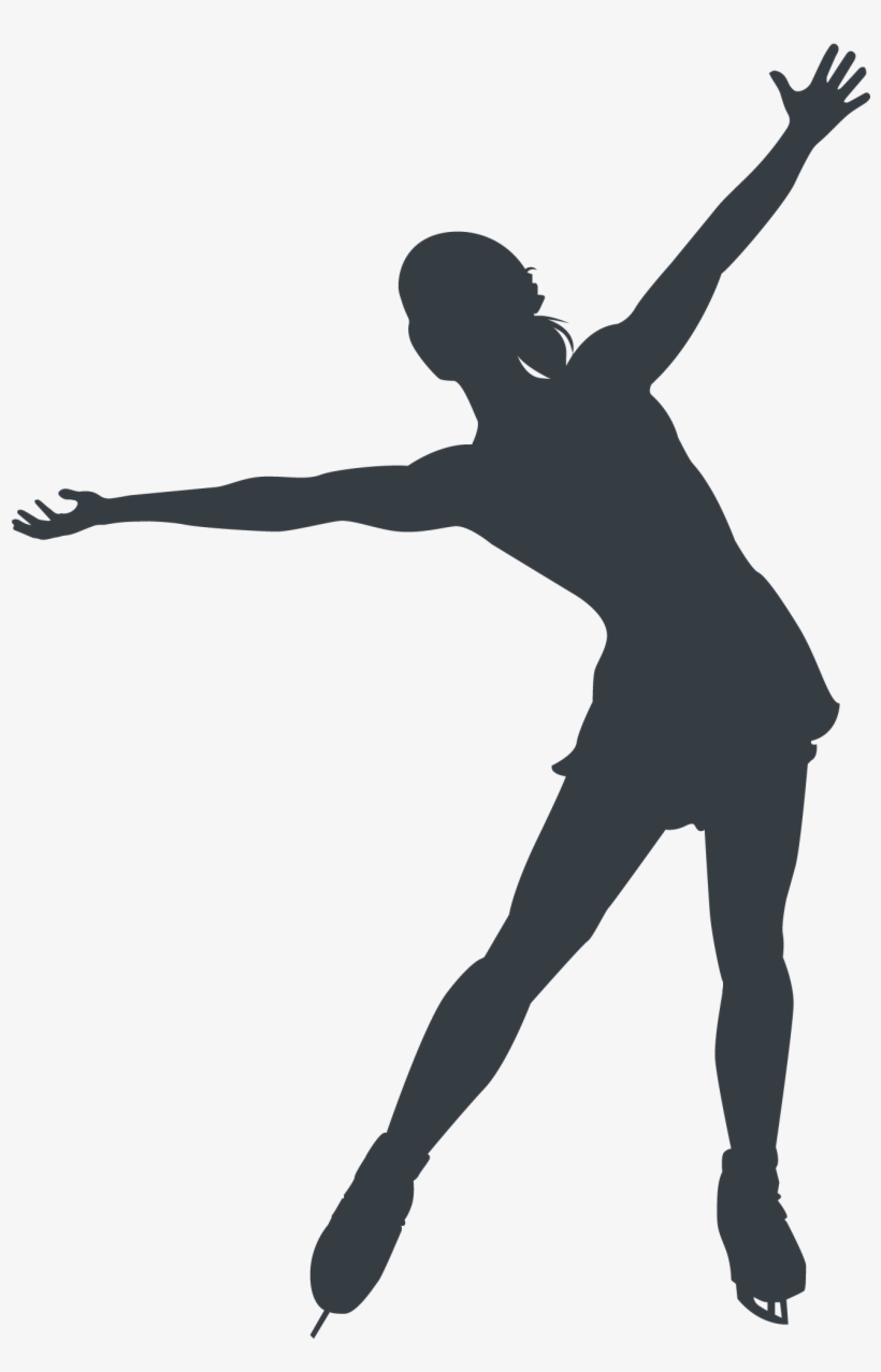 Athlete Silhouette - Silhouette, transparent png download