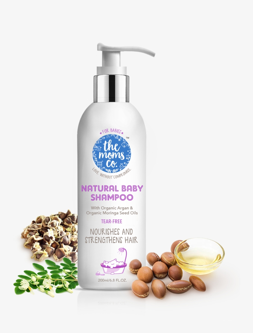 Banner Free Stock Natural Peek A Boo Patterns - Moms Co Natural Baby Wash 200 Ml, transparent png download