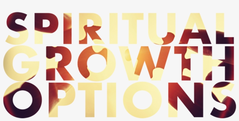 Spiritual Growth Option Picture Words 1 - Poster, transparent png download
