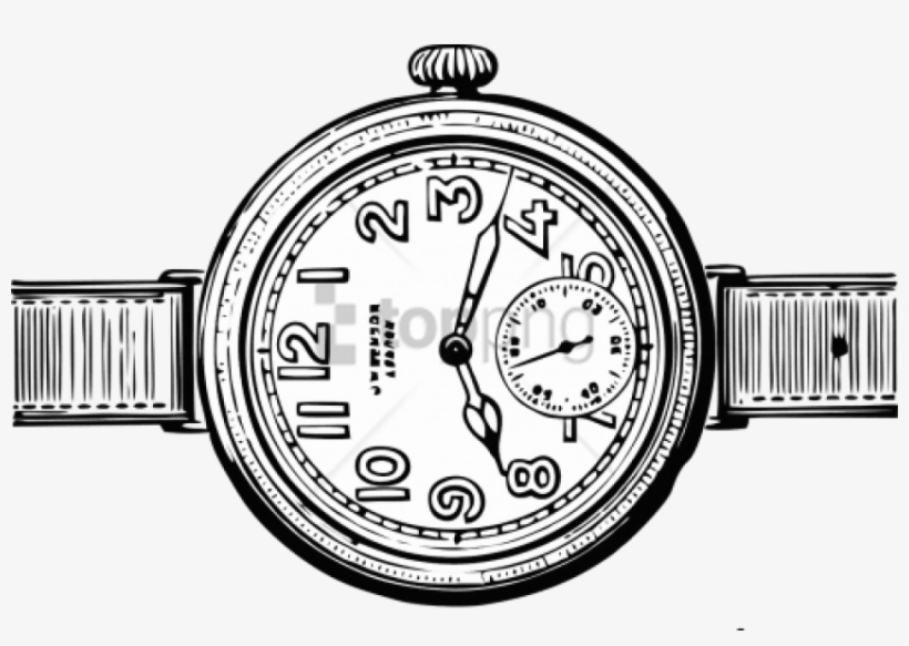 Free Png Vintage Watch Graphic Png Image With Transparent - Analog Watch, transparent png download