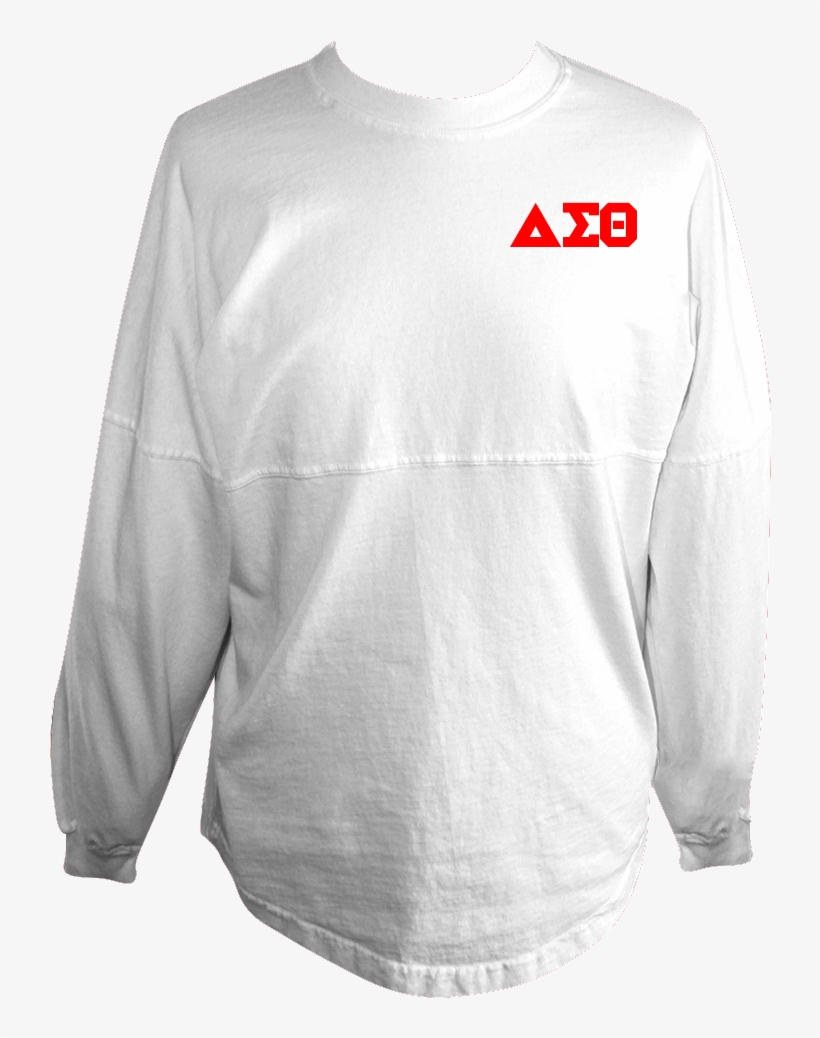 Delta Sigma Theta Spirit Jersey - Long-sleeved T-shirt, transparent png download