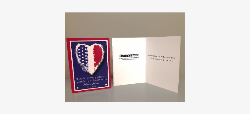 Valentines Day Cards Bridgestone Americans Veterans - Paper, transparent png download