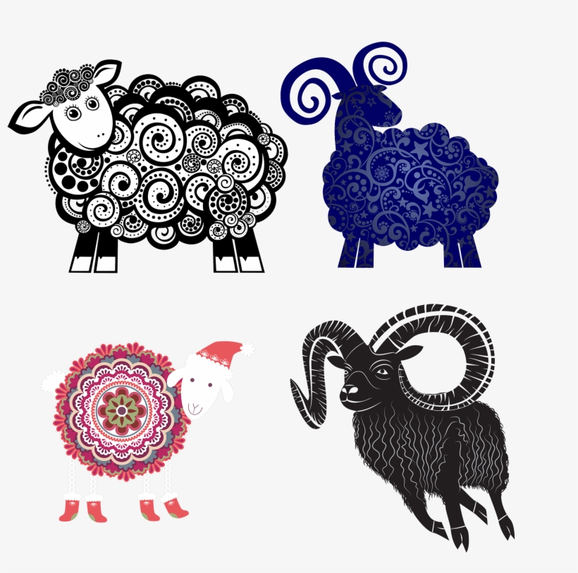 Graphic Library Goat Calendar Rooster Transprent Png - Eid Adha Mubarak White, transparent png download