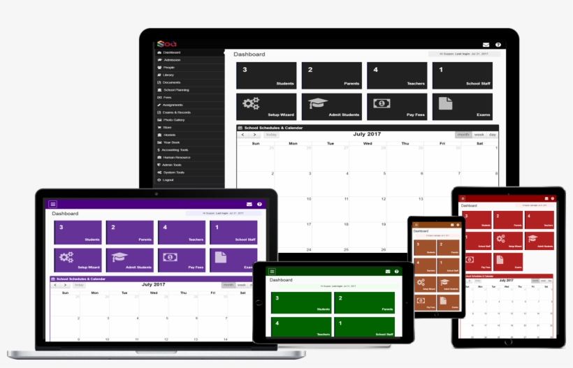 192 - 168 - 8 - 105 Soa2 Administrator Index - Php - School Management System App, transparent png download