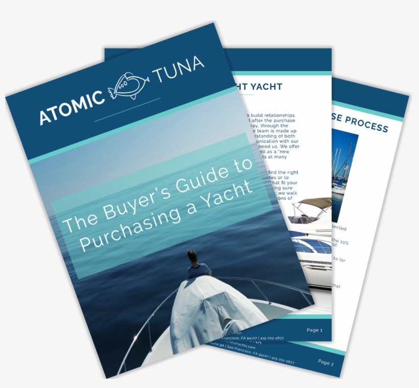 Download Our Guide To Purchasing A Yacht - Flyer, transparent png download