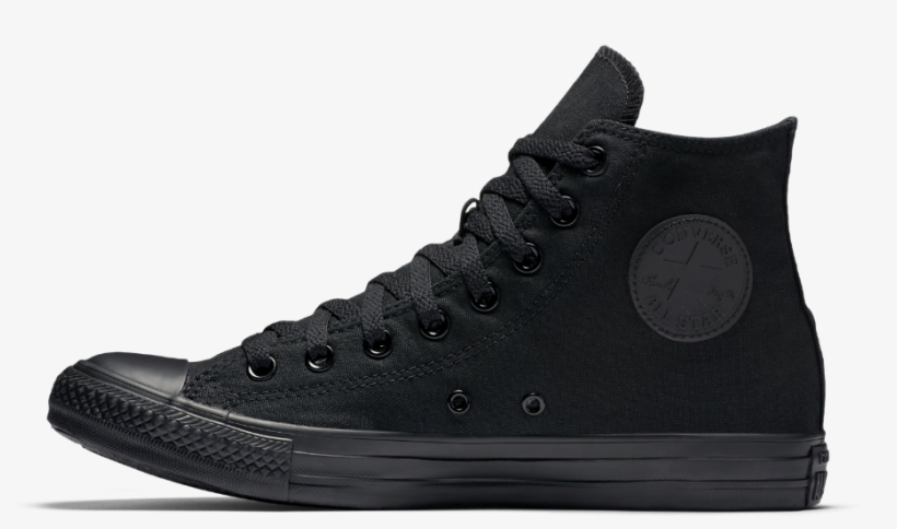 Converse Chuck Taylor All Star High Top Shoe Size 16 - Air Force One Noir Montante, transparent png download