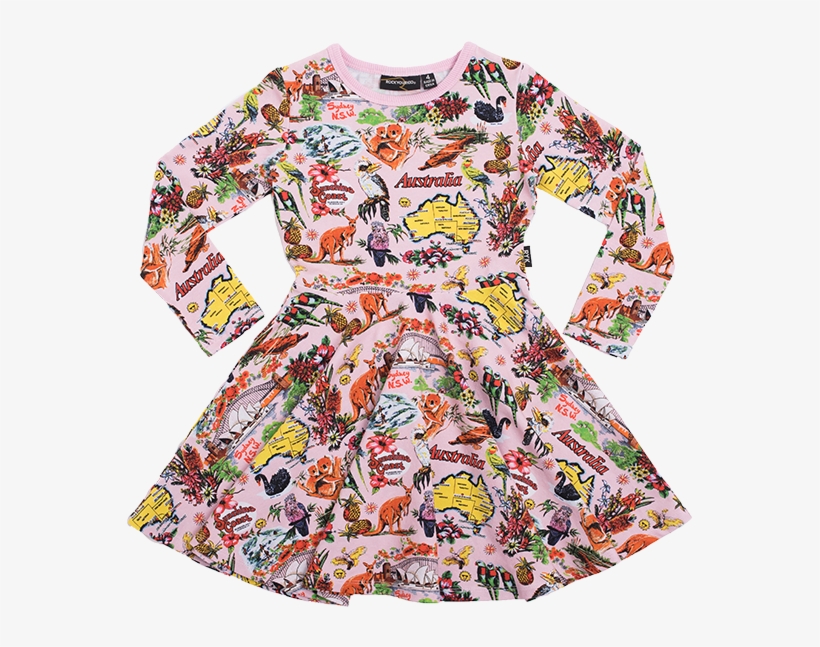 Souvenir Tea Towel Waisted Dress Rock Your Baby The - Dress, transparent png download