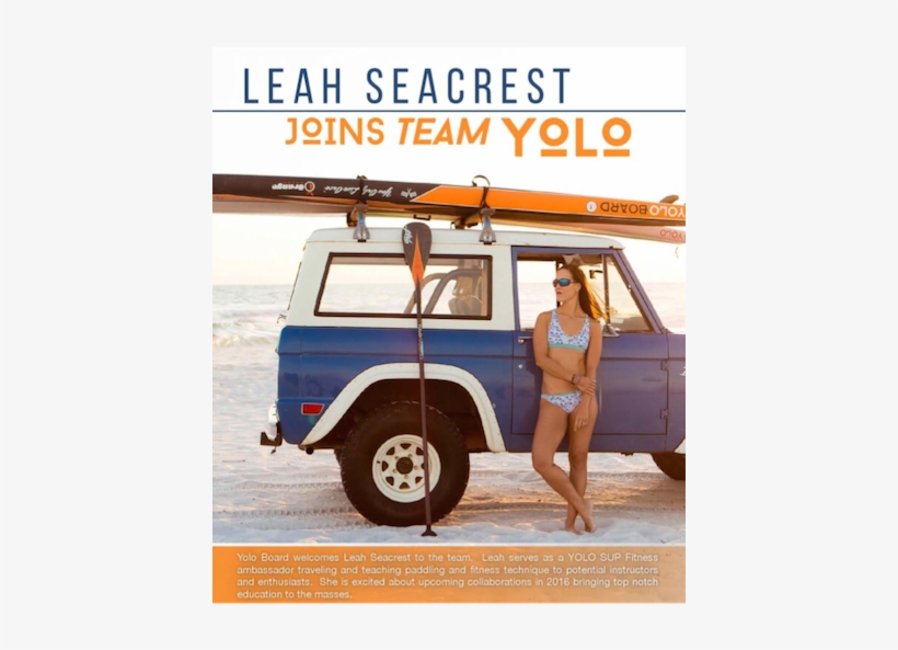 Leah Seacrest Featured In Borders Magazine - Sport Utility Vehicle, transparent png download