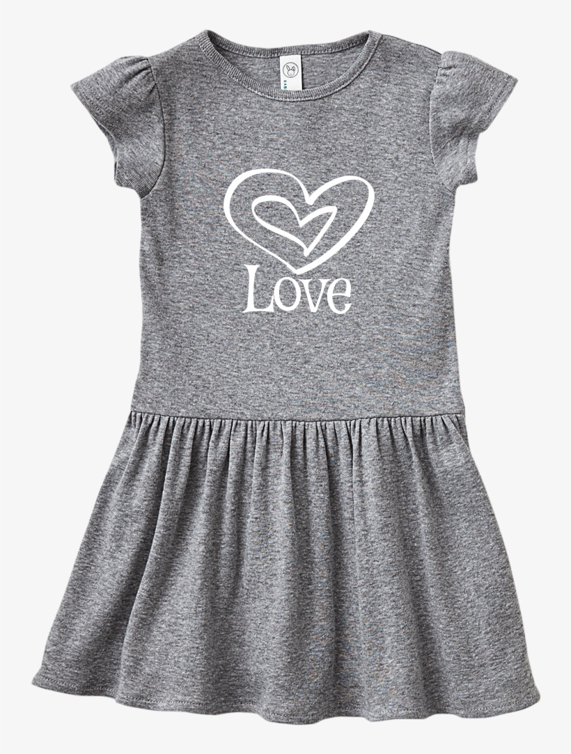 Double Heart Love Infant Baby Dress - Happy New Year 2019 Garments, transparent png download