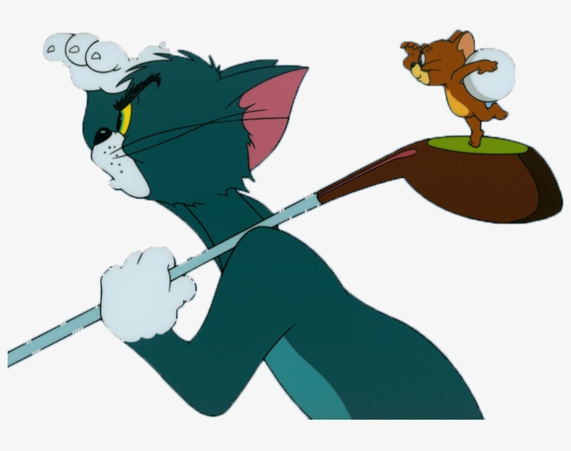 Tom&jerry2 - Hanna Barbera Characters Golf, transparent png download