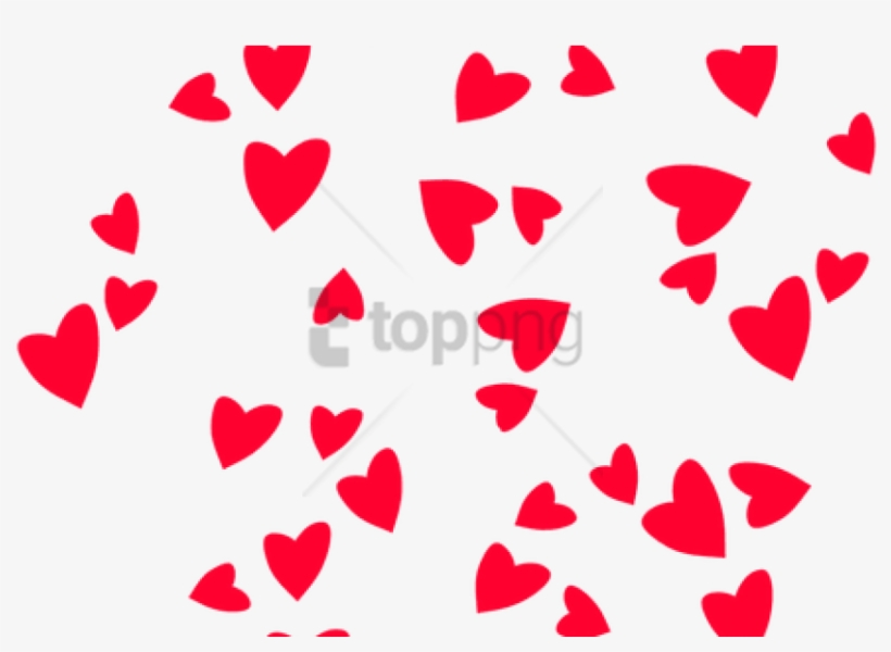 Free Png Mini Hearts Transparent Png Image With Transparent - Clip Art Valentine Day Heart, transparent png download