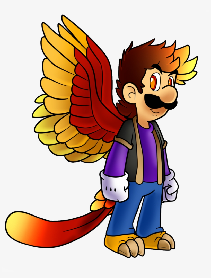 Mario Style Blood Fire By Baconbloodfire Mario Style - Mario And Luigi Cosmic Fire, transparent png download