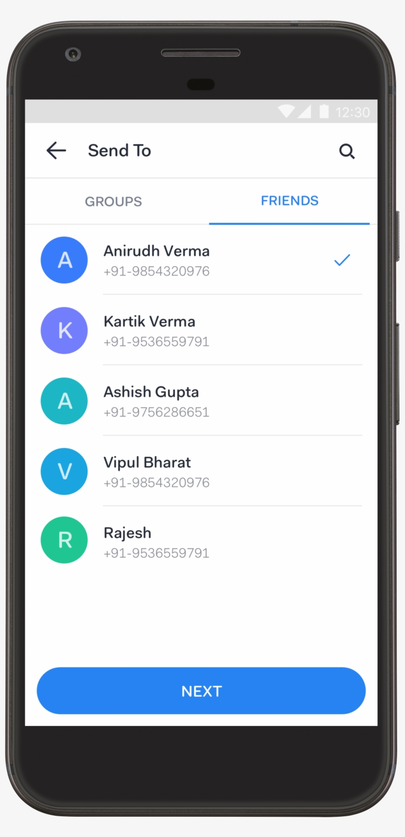 Select A Friend Or A Group - Number You Have Reached Is Not, transparent png download