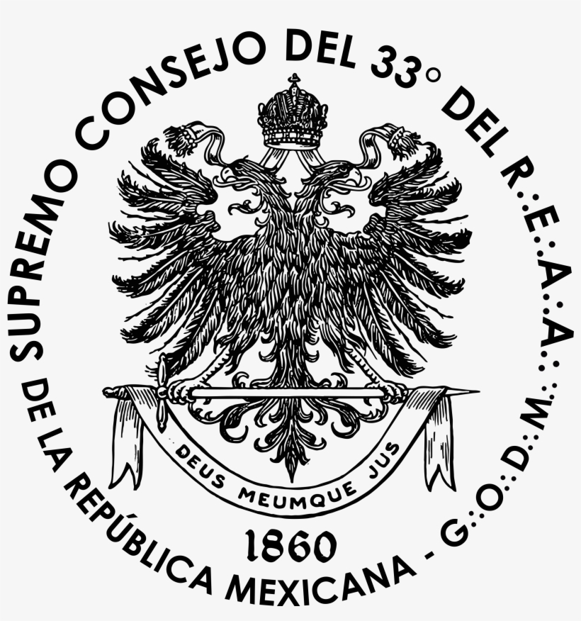 Escudo Supremo Consejo De Mexico - Ceprocamp, transparent png download